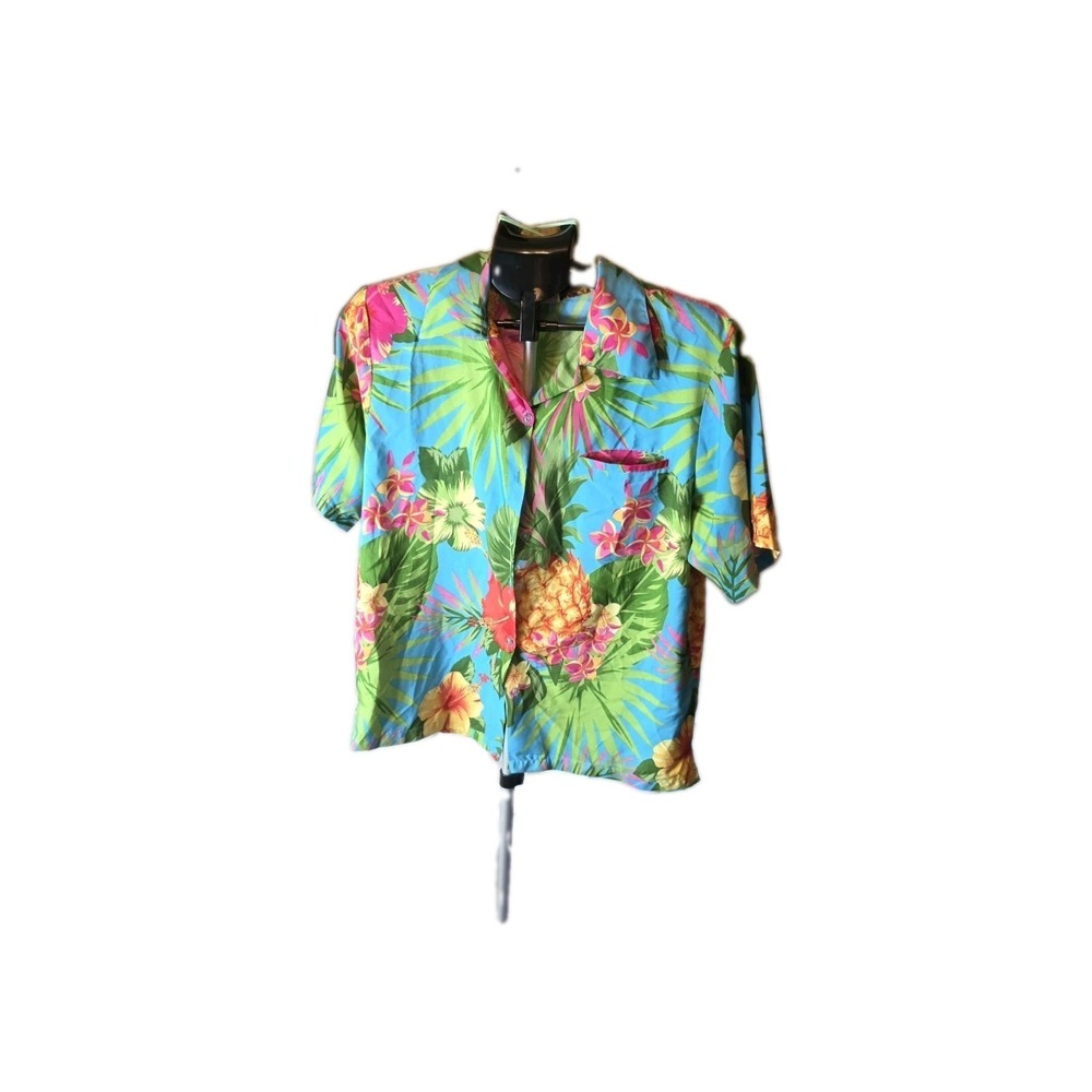 King Kameha Hawaiian Shirt Size L  Vacation Cruise Beachy  Coastal